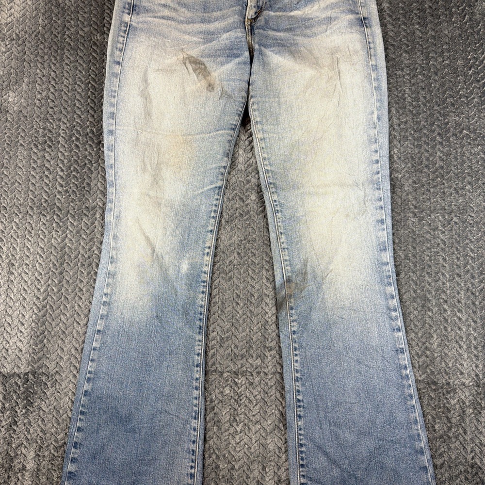 Levi's 518 Superlow‎ Bootcut Jeans Womens/Jr's Size 11M Stretch Denim Pants